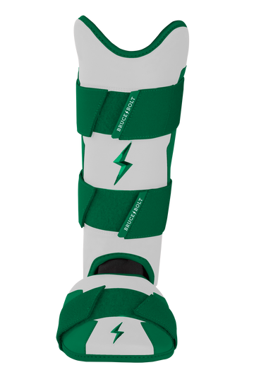 BRUCE BOLT Chrome Series Leg Guard - GREEN - 1