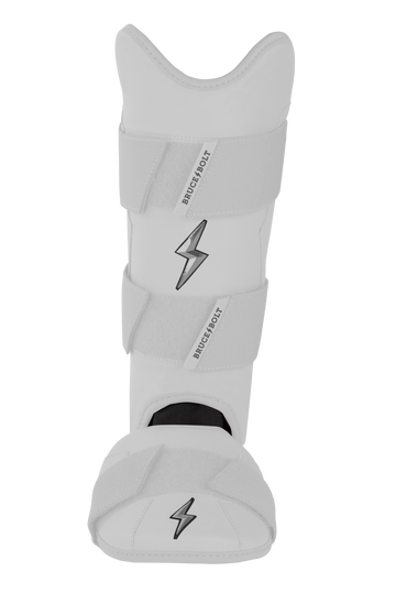BRUCE BOLT Chrome Series Leg Guard - WHITE - 1