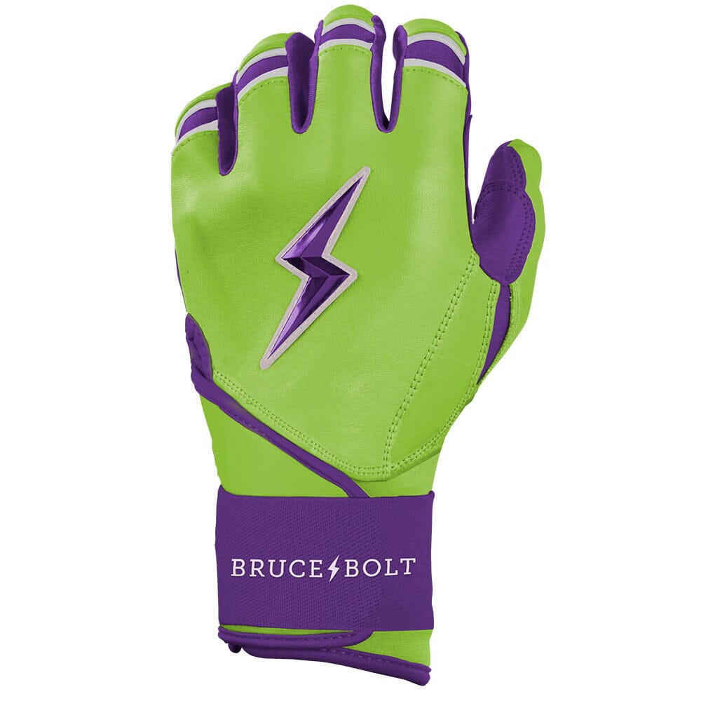 Big League Chew Collab Series Long Cuff Batting Gloves - Swingin' Sour Apple- thumb 3