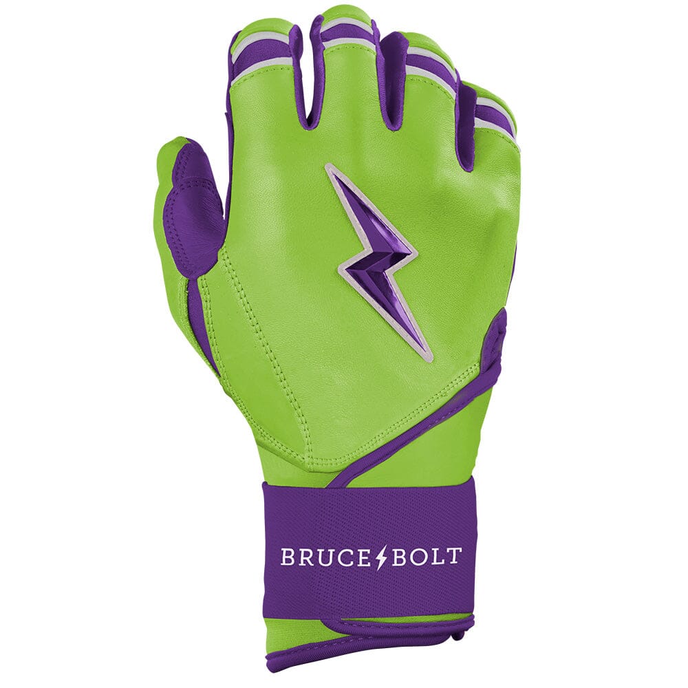 Big League Chew Collab Series Long Cuff Batting Gloves - Swingin' Sour Apple- thumb 4