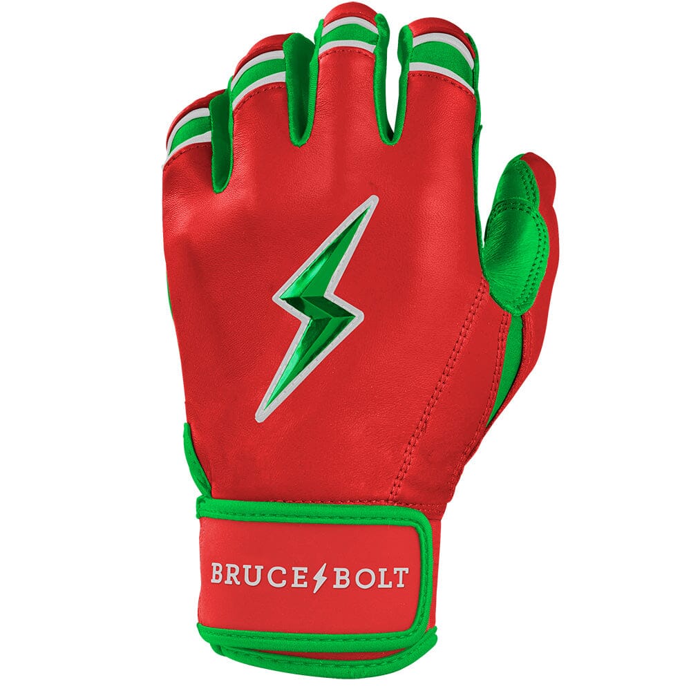 Limited Edition "Big League Chew" Short Cuff Batting Gloves - SLAMMIN' STRAWBERRY- thumb 3