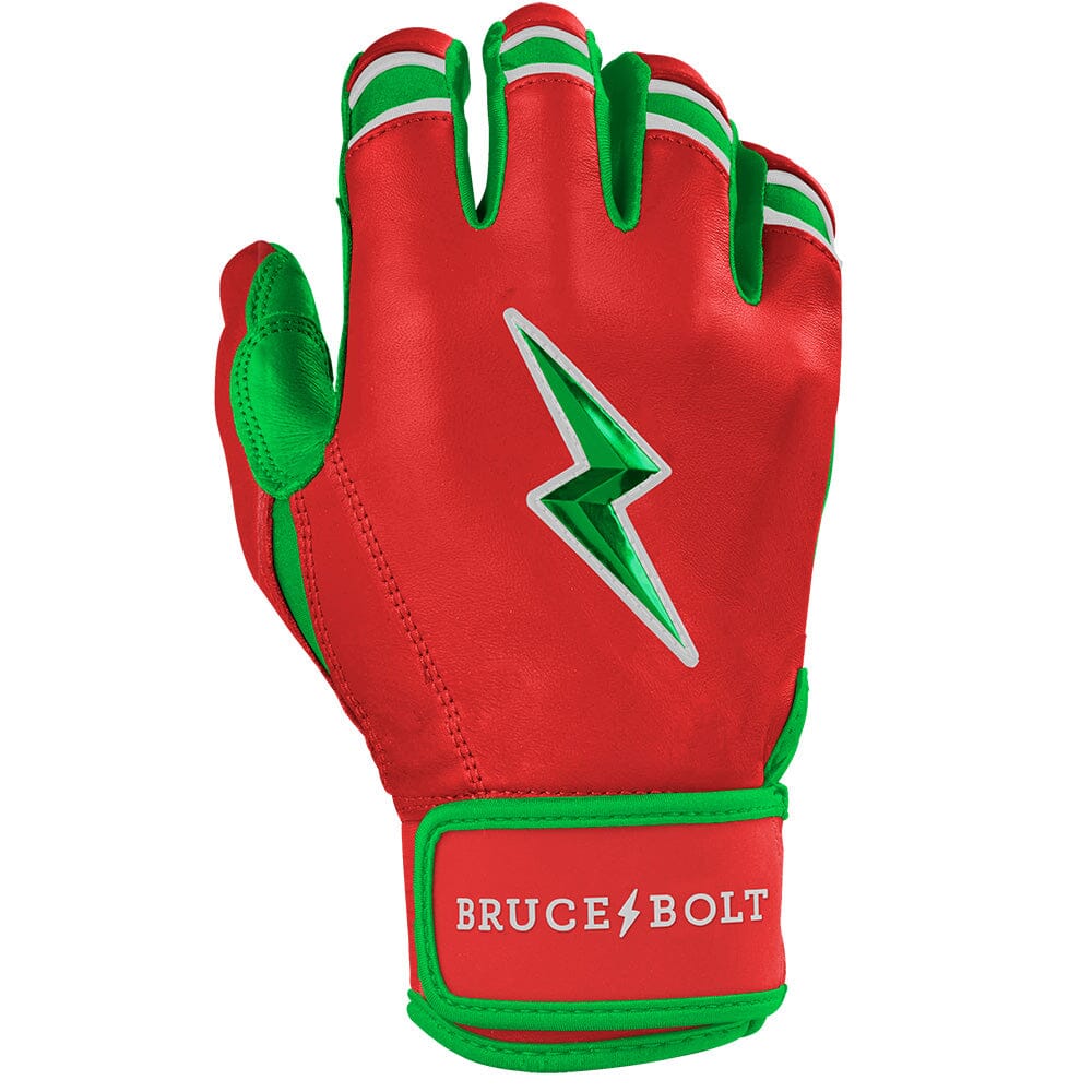 Limited Edition "Big League Chew" Short Cuff Batting Gloves - SLAMMIN' STRAWBERRY- thumb 4
