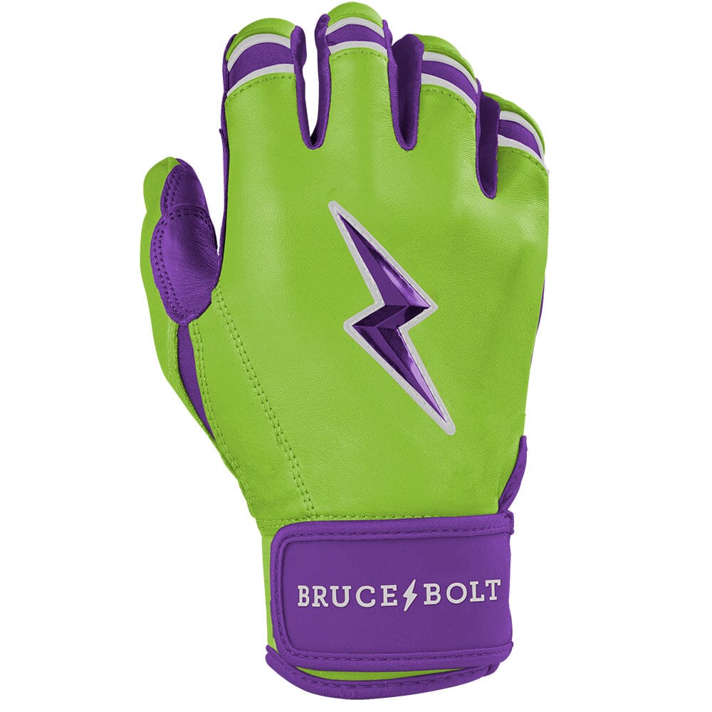 Big League Chew Collab Series Short Cuff Batting Gloves - Swingin' Sour Apple- thumb 4
