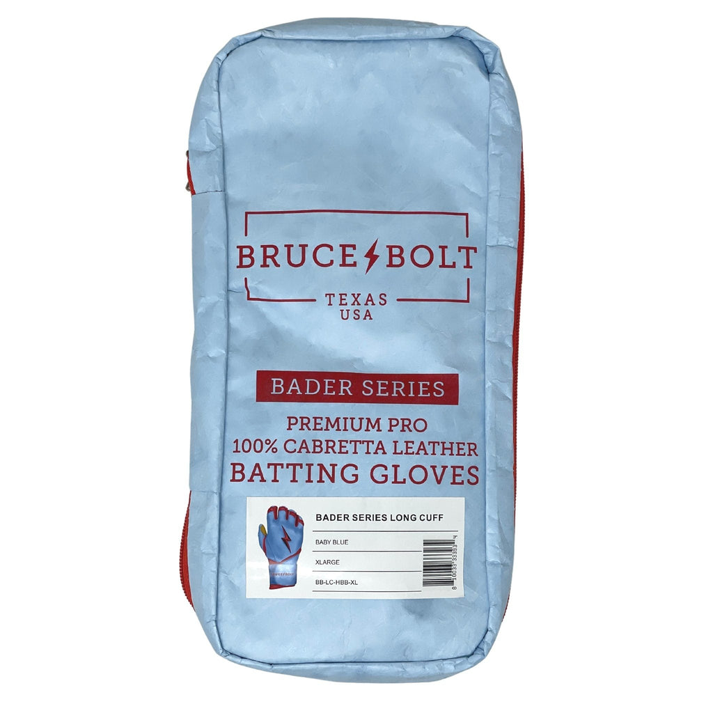 PREMIUM PRO BADER Series Long Cuff Batting Gloves | BABY BLUE- thumb 6