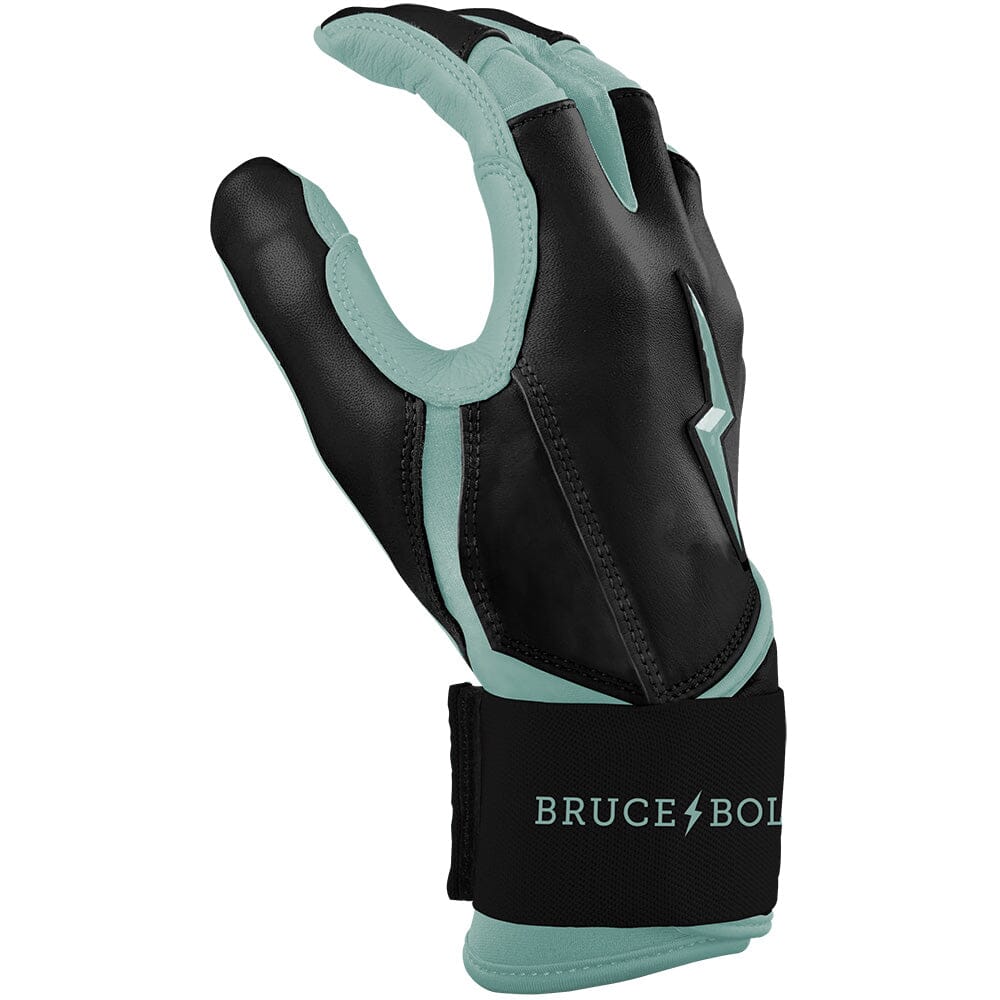 PREMIUM PRO BADER Series Long Cuff Batting Gloves | BLACK- thumb 5