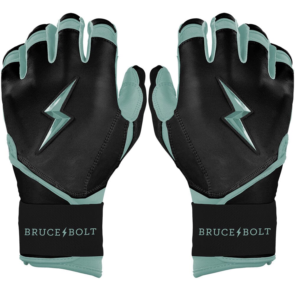 PREMIUM PRO BADER Series Long Cuff Batting Gloves | BLACK- quickbuy
