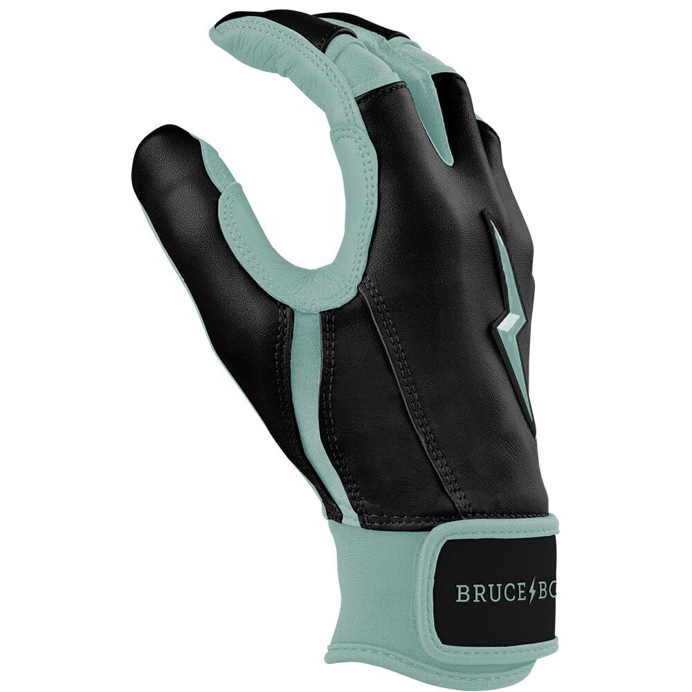 PREMIUM PRO BADER Series Short Cuff Batting Gloves | BLACK- thumb 5