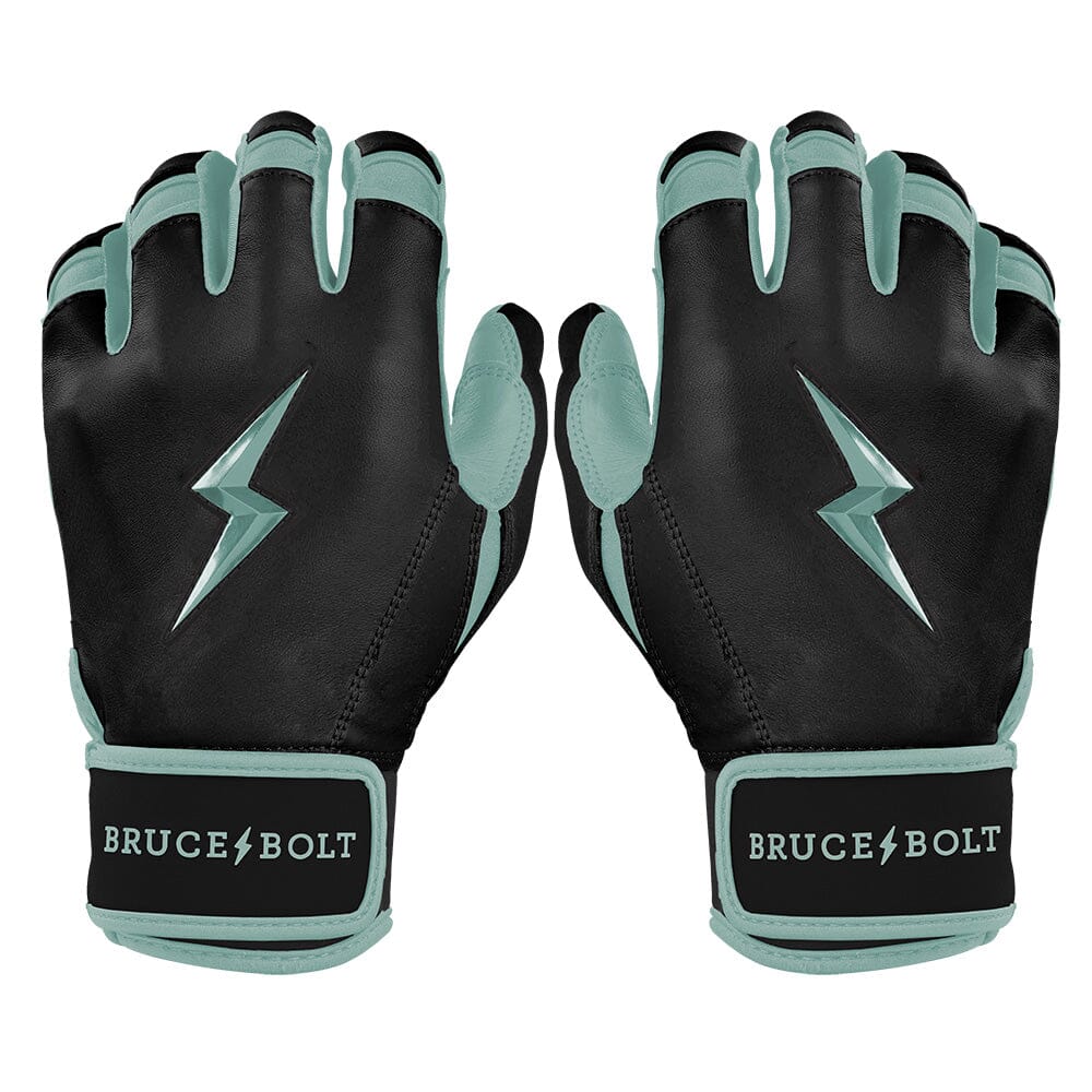 PREMIUM PRO BADER Series Short Cuff Batting Gloves | BLACK- quickbuy