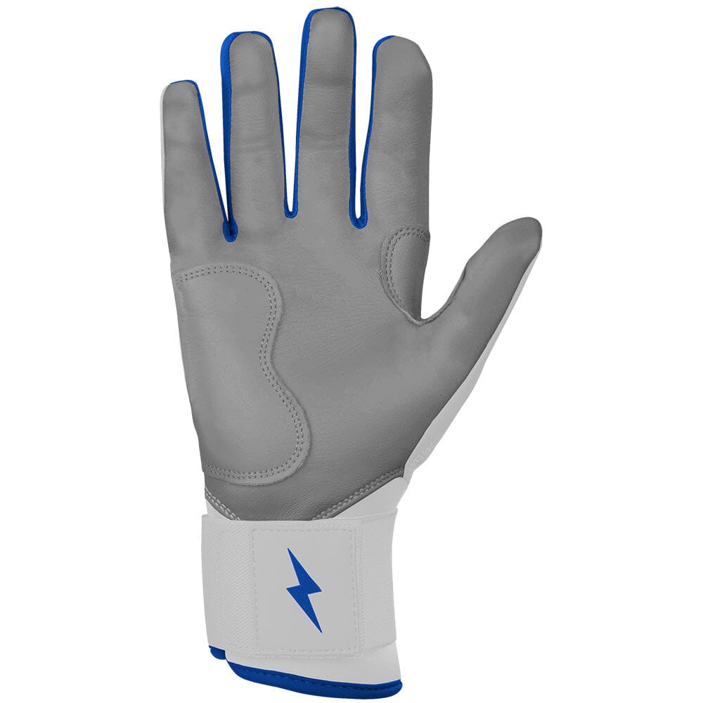 PREMIUM PRO CHROME Series Long Cuff Batting Gloves | ROYAL- quickbuy