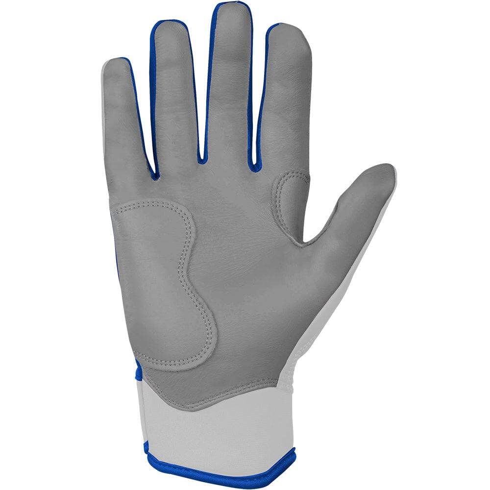 PREMIUM PRO CHROME Series Short Cuff Batting Gloves | ROYAL- quickbuy