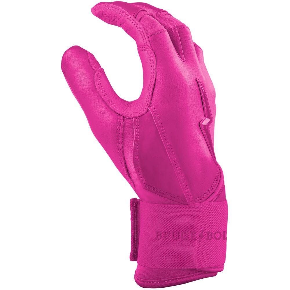 PREMIUM PRO CLARK Series Long Cuff Batting Gloves | PINK- thumb 5