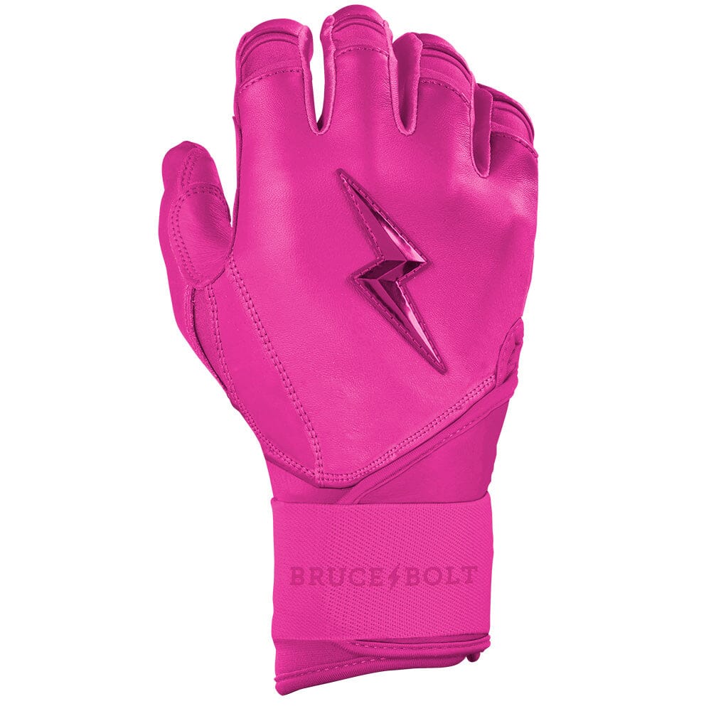 PREMIUM PRO CLARK Series Long Cuff Batting Gloves | PINK- thumb 4