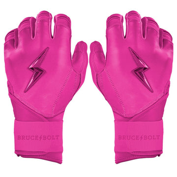 PREMIUM PRO CLARK Series Long Cuff Batting Gloves | PINK - 1