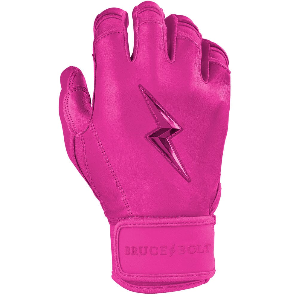 PREMIUM PRO CLARK Series Short Cuff Batting Gloves | PINK- thumb 4