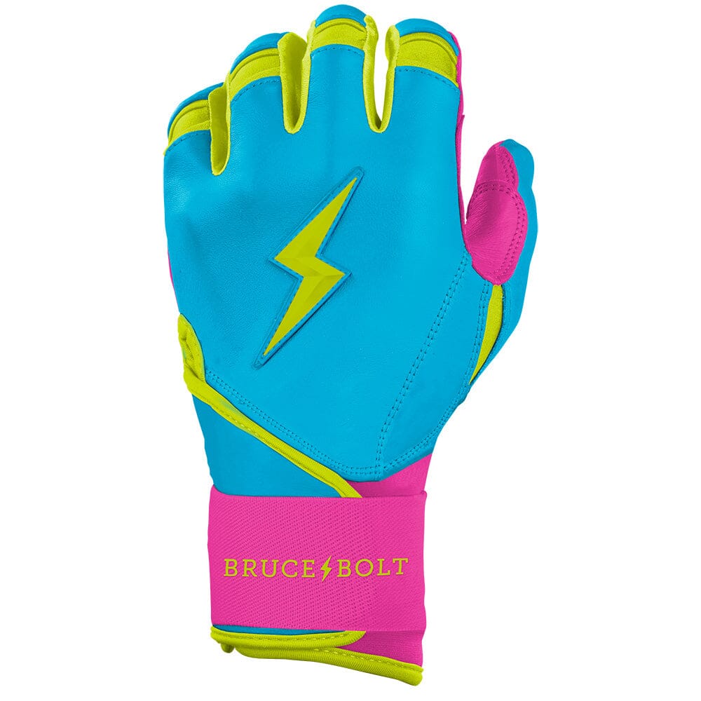 PREMIUM PRO Creator Series Long Cuff Batting Gloves | CARIBBEAN BLUE- thumb 3