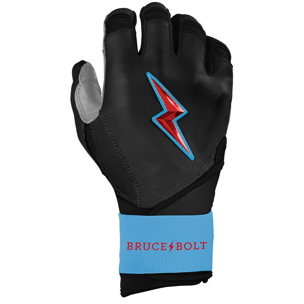 PREMIUM PRO Creator Series Long Cuff Batting Gloves | MIAMI BLACK- thumb 4
