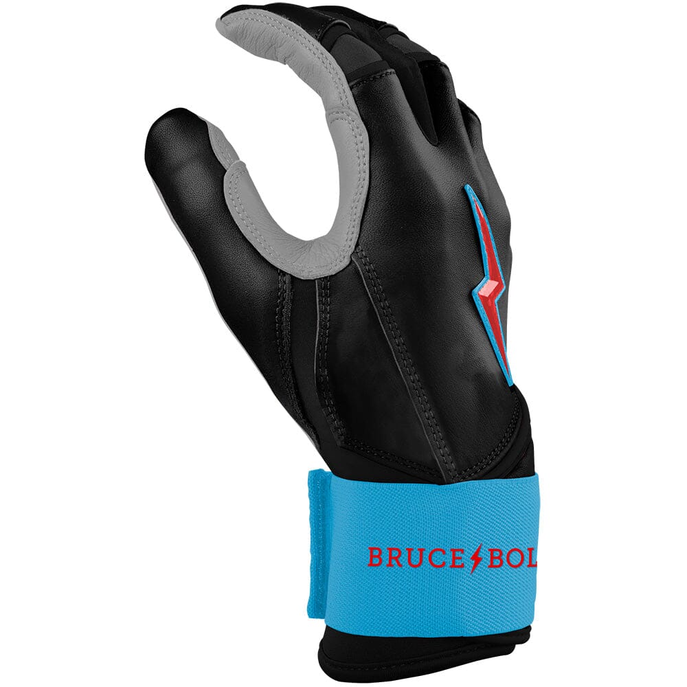 PREMIUM PRO Creator Series Long Cuff Batting Gloves | MIAMI BLACK- thumb 5