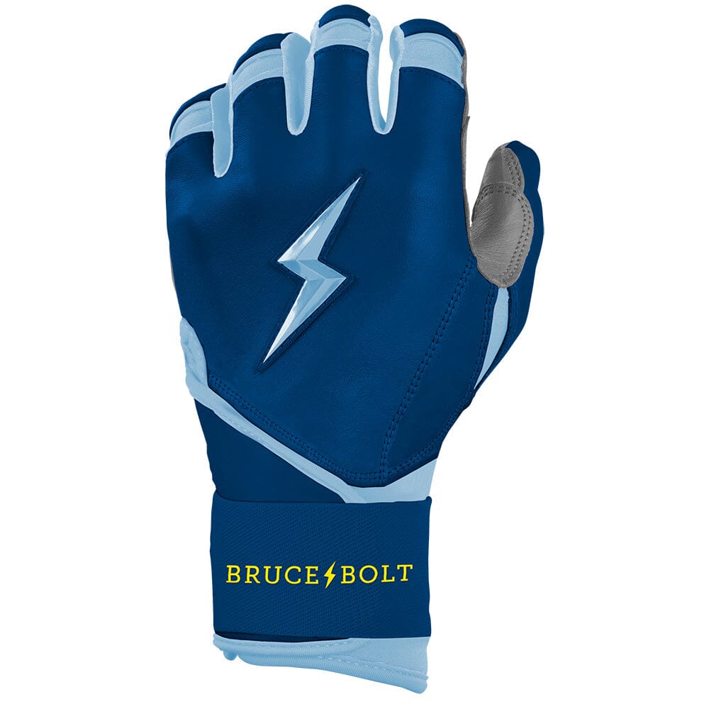 PREMIUM PRO Creator Series Long Cuff Batting Gloves | TAMPA BLUE- thumb 3