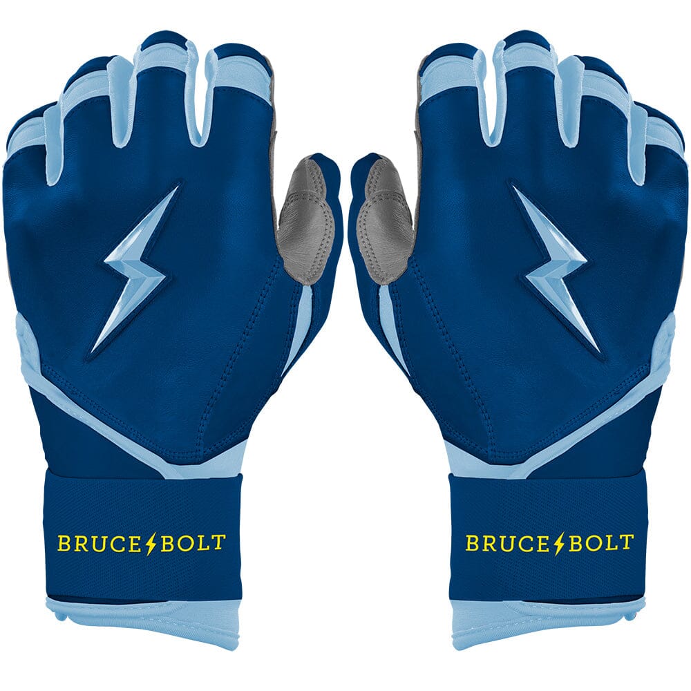 PREMIUM PRO Creator Series Long Cuff Batting Gloves | TAMPA BLUE- quickbuy