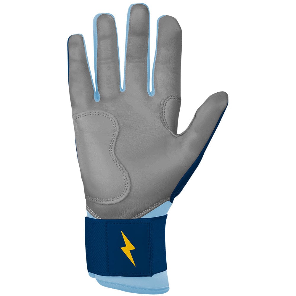PREMIUM PRO Creator Series Long Cuff Batting Gloves | TAMPA BLUE- quickbuy