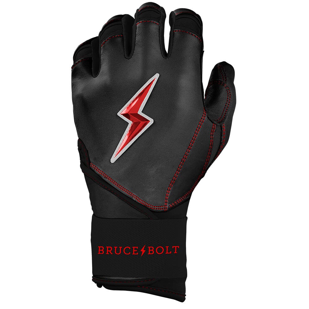 PREMIUM PRO Creator Series Long Cuff Batting Gloves | TC42 BLACK- thumb 3