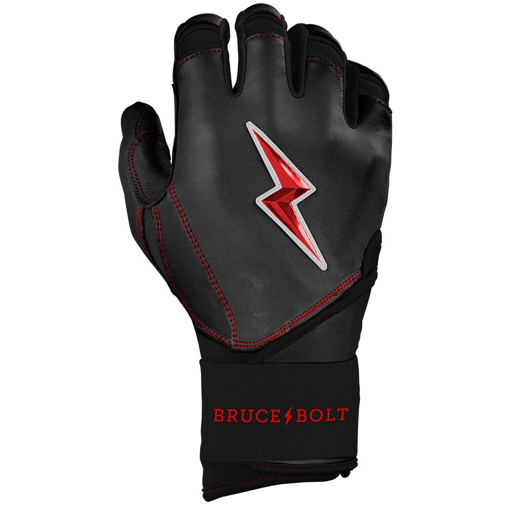PREMIUM PRO Creator Series Long Cuff Batting Gloves | TC42 BLACK- thumb 4