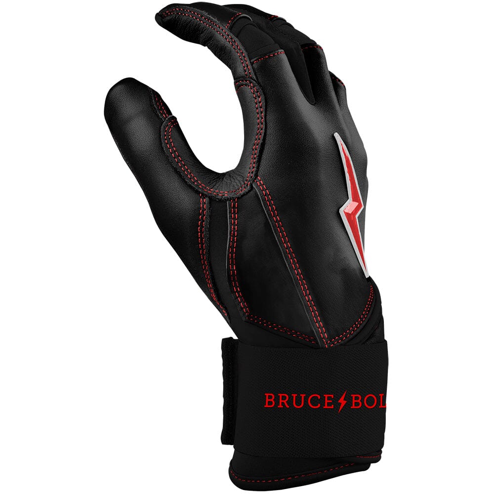 PREMIUM PRO Creator Series Long Cuff Batting Gloves | TC42 BLACK- thumb 5