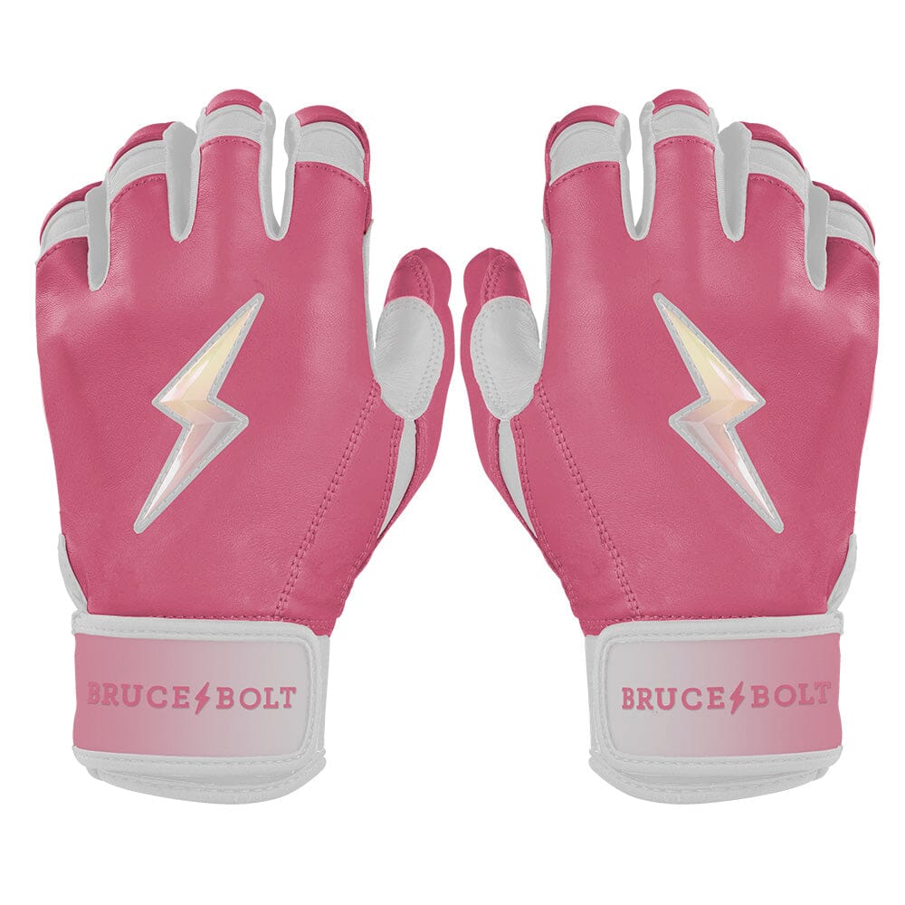 PREMIUM PRO Creator Series Short Cuff Batting Gloves - DUSTY PINK- quickbuy