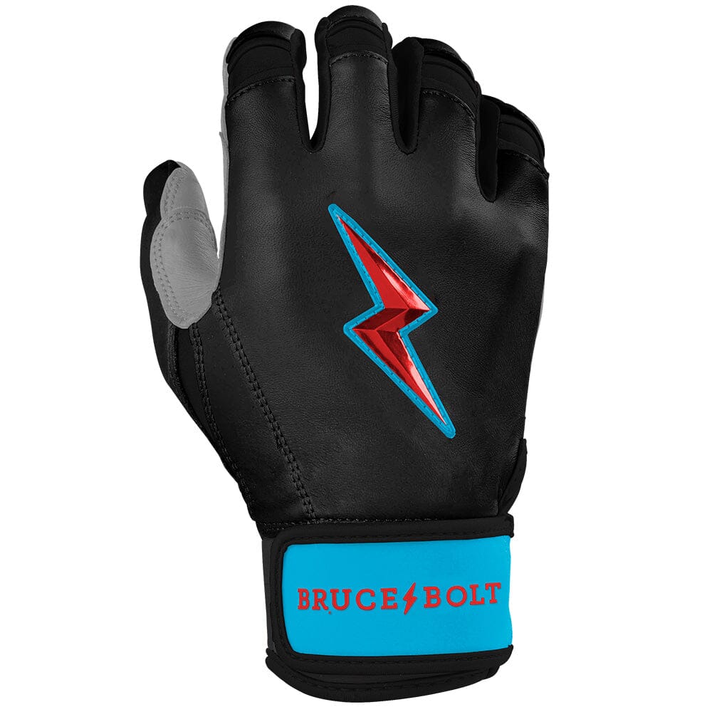 PREMIUM PRO Creator Series Short Cuff Batting Gloves | MIAMI BLACK- thumb 4