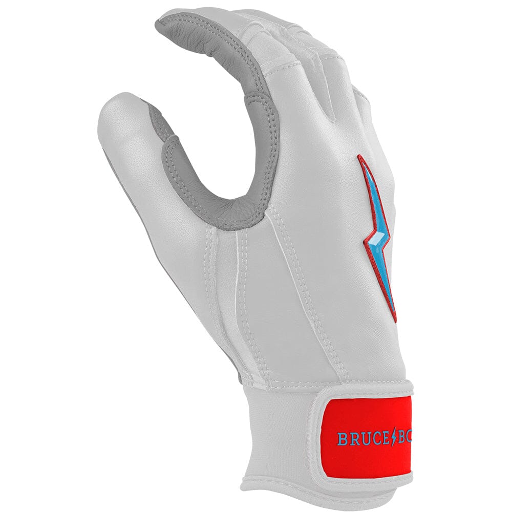 PREMIUM PRO Creator Series Short Cuff Batting Gloves | MIAMI WHITE- thumb 5