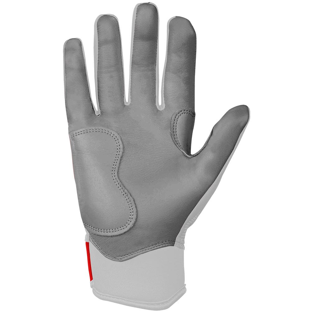 PREMIUM PRO Creator Series Short Cuff Batting Gloves | MIAMI WHITE- quickbuy