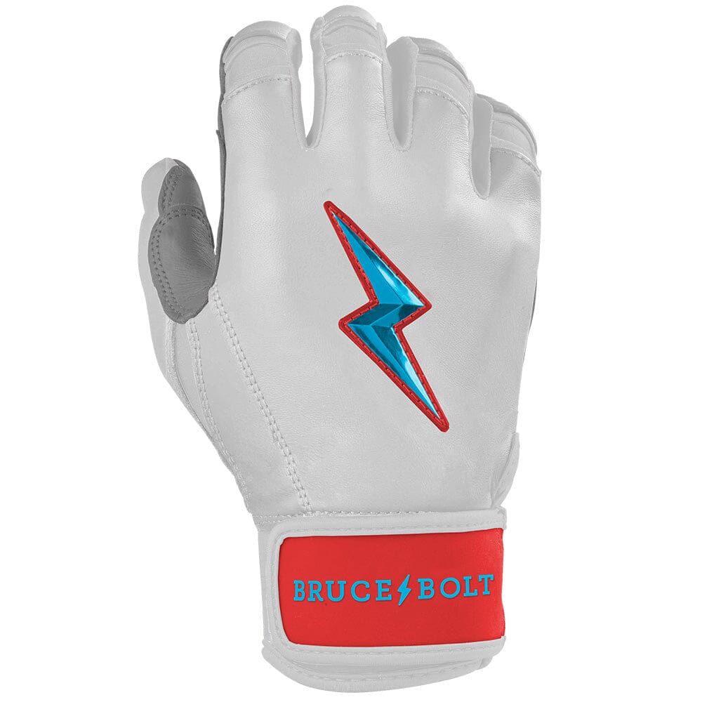PREMIUM PRO Creator Series Short Cuff Batting Gloves | MIAMI WHITE- thumb 4