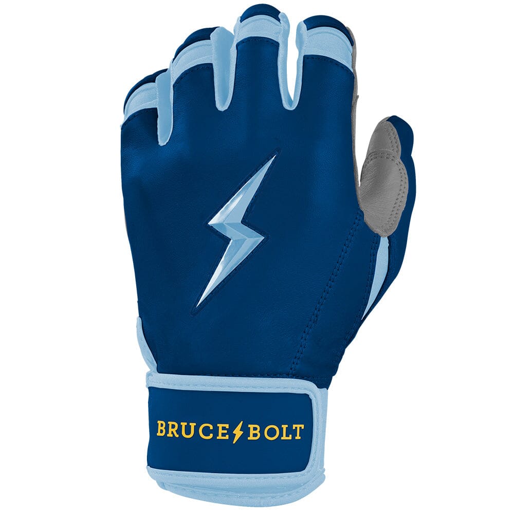 PREMIUM PRO Creator Series Short Cuff Batting Gloves | TAMPA BLUE- thumb 3