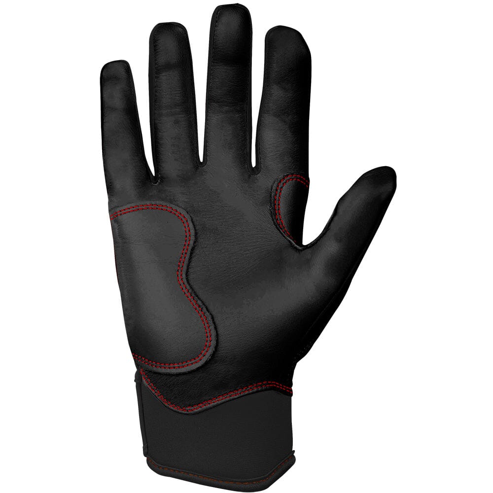 PREMIUM PRO Creator Series Short Cuff Batting Gloves | TC42 BLACK- quickbuy