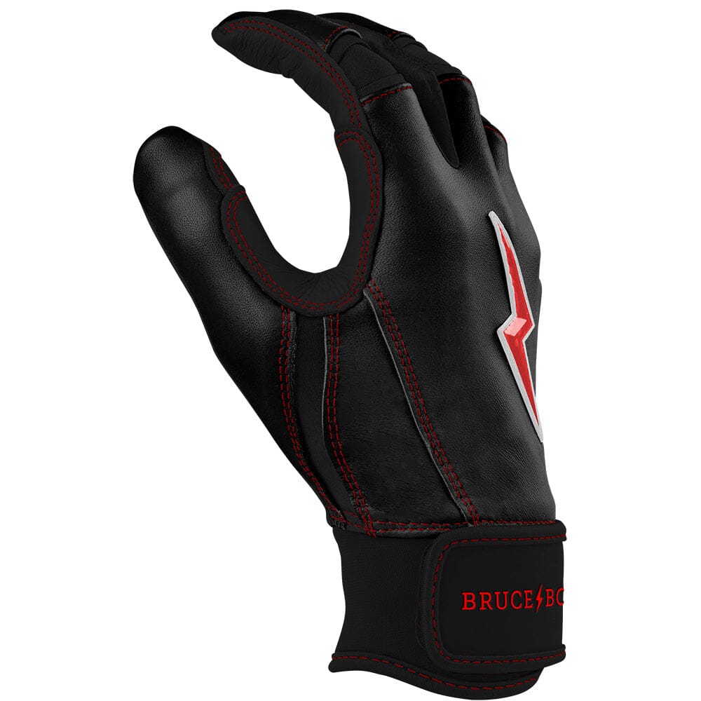 PREMIUM PRO Creator Series Short Cuff Batting Gloves | TC42 BLACK- thumb 5
