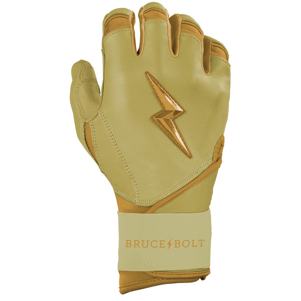 PREMIUM PRO GOLD Series Long Cuff Batting Gloves- thumb 4