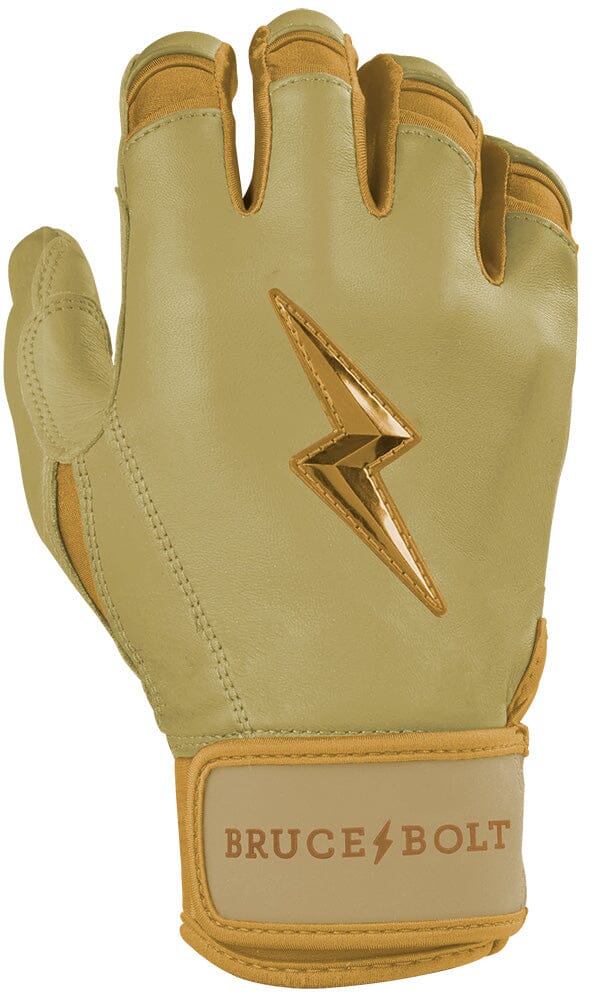 PREMIUM PRO GOLD Series Short Cuff Batting Gloves- thumb 4