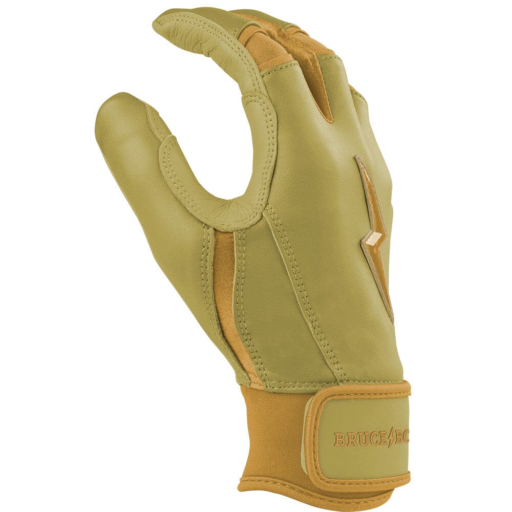 PREMIUM PRO GOLD Series Short Cuff Batting Gloves- thumb 5