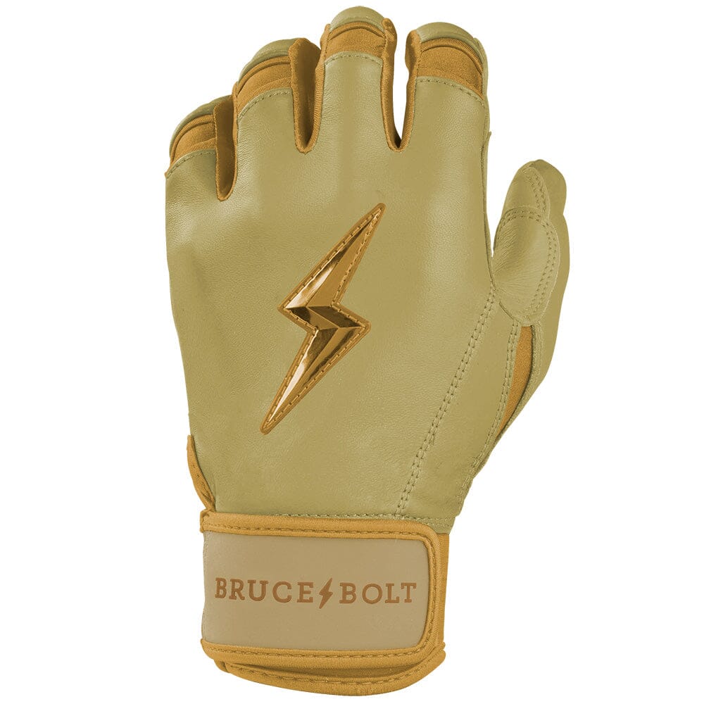 PREMIUM PRO GOLD Series Short Cuff Batting Gloves- thumb 3