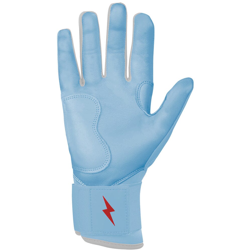PREMIUM PRO HAPP Series Long Cuff Batting Gloves | BABY BLUE- quickbuy