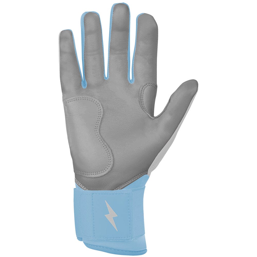 PREMIUM PRO HAPP Series Long Cuff Batting Gloves | WHITE- quickbuy