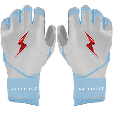 PREMIUM PRO HAPP Series Long Cuff Batting Gloves | WHITE - 1