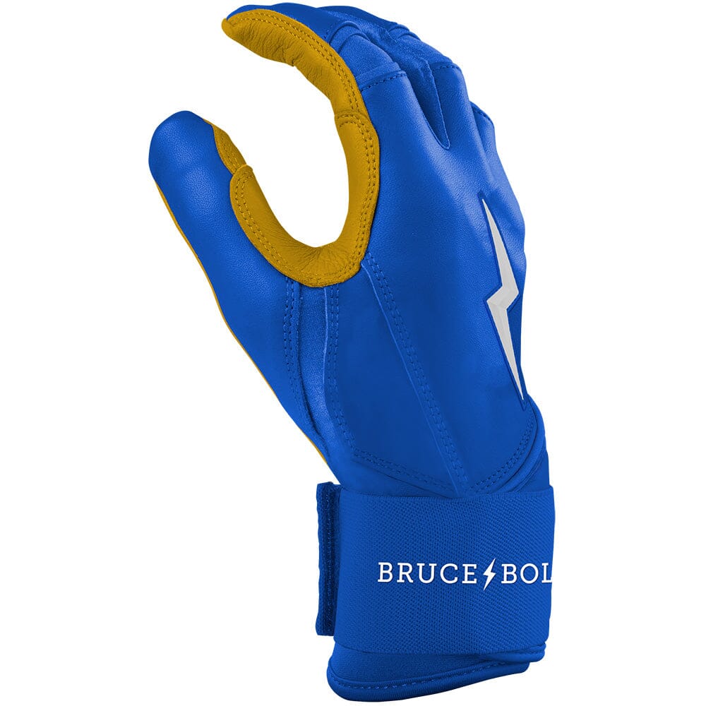 PREMIUM PRO Long Cuff Batting Gloves | ROYAL- thumb 5