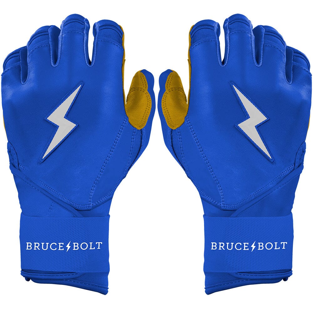 PREMIUM PRO Long Cuff Batting Gloves | ROYAL- quickbuy