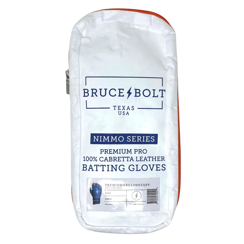 PREMIUM PRO NIMMO Series Long Cuff Batting Gloves | ROYAL- thumb 6