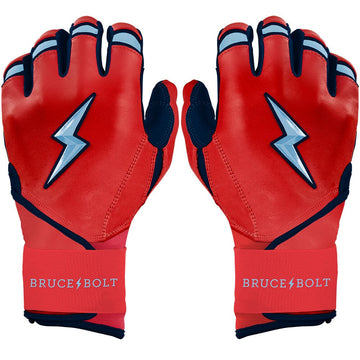 PREMIUM PRO NOOTBAAR Series Long Cuff Batting Gloves | Red - 1