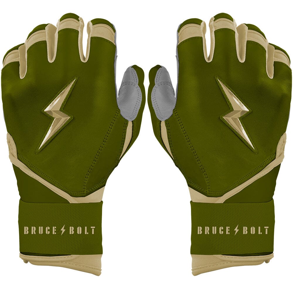 PREMIUM PRO Patriot Series Long Cuff Batting Gloves - STANDARD ISSUE- quickbuy
