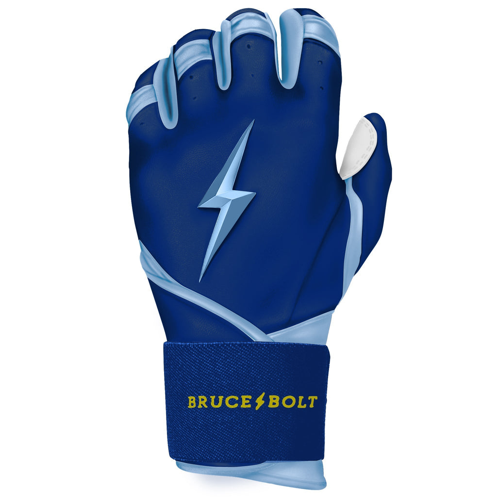PREMIUM PRO Creator Series Long Cuff Batting Gloves | TAMPA BLUE- thumb 6