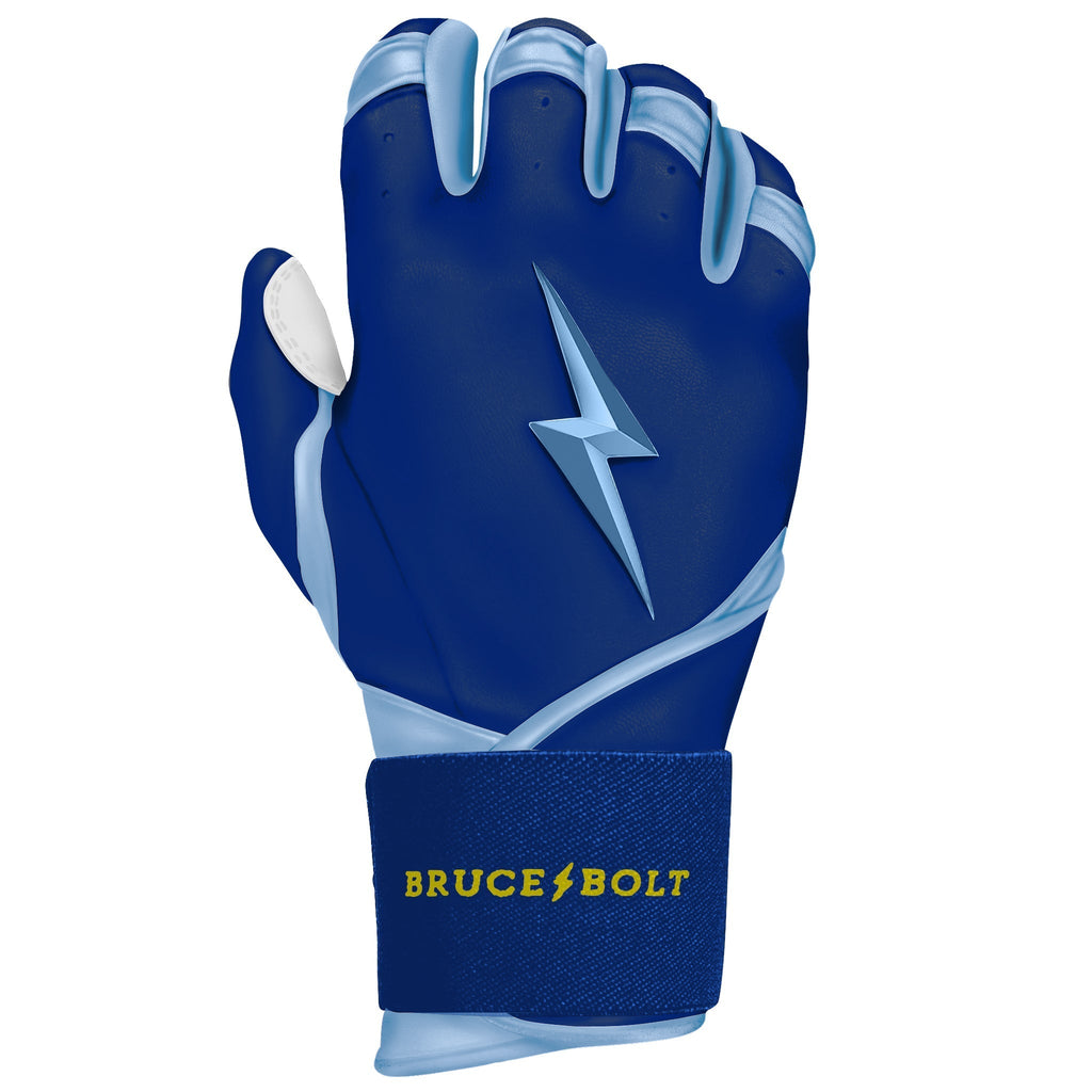 PREMIUM PRO Creator Series Long Cuff Batting Gloves | TAMPA BLUE- thumb 7