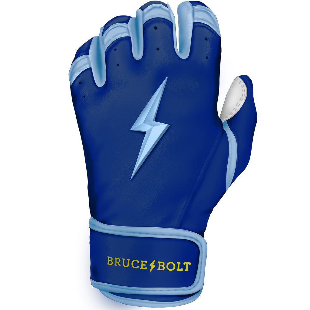 PREMIUM PRO Creator Series Short Cuff Batting Gloves | TAMPA BLUE- thumb 6